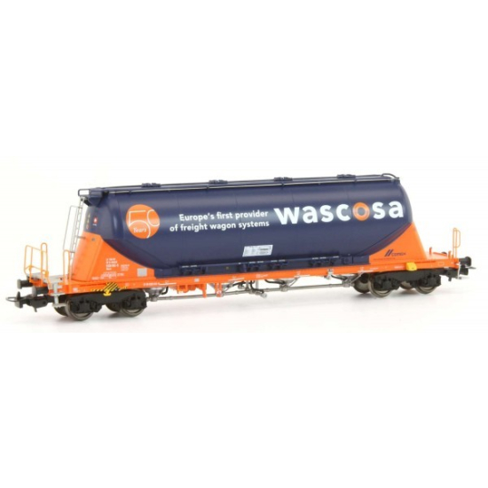 Wagon towarowy silos typ Uacns Wascosa HO 1:87 Piko 58434